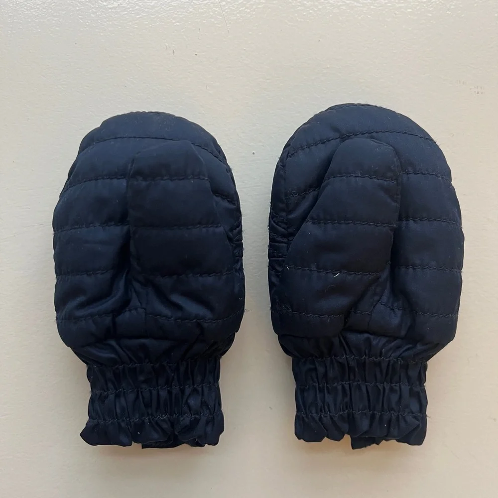Patagonia Black Kids Mittens